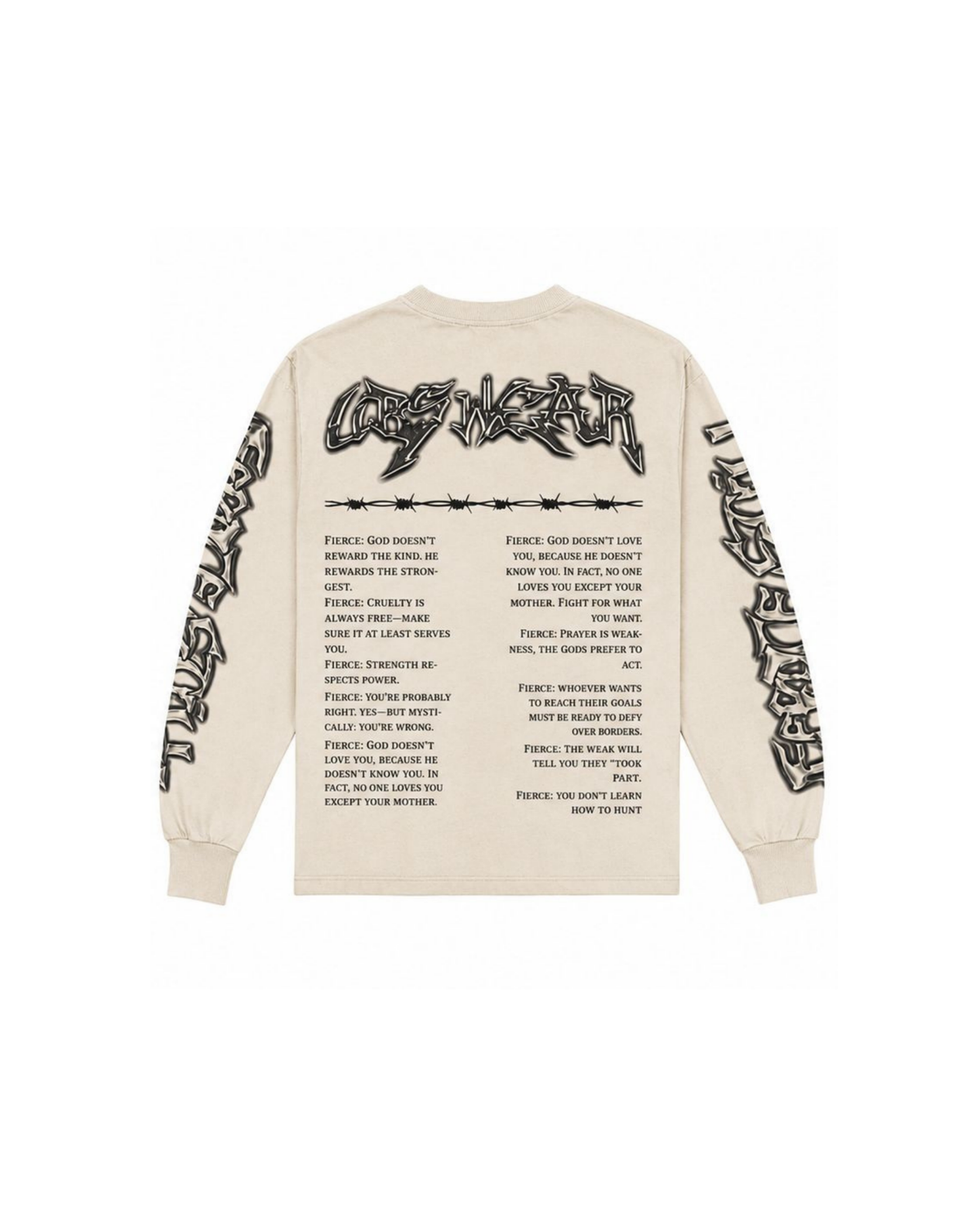 Long sleeves féroce