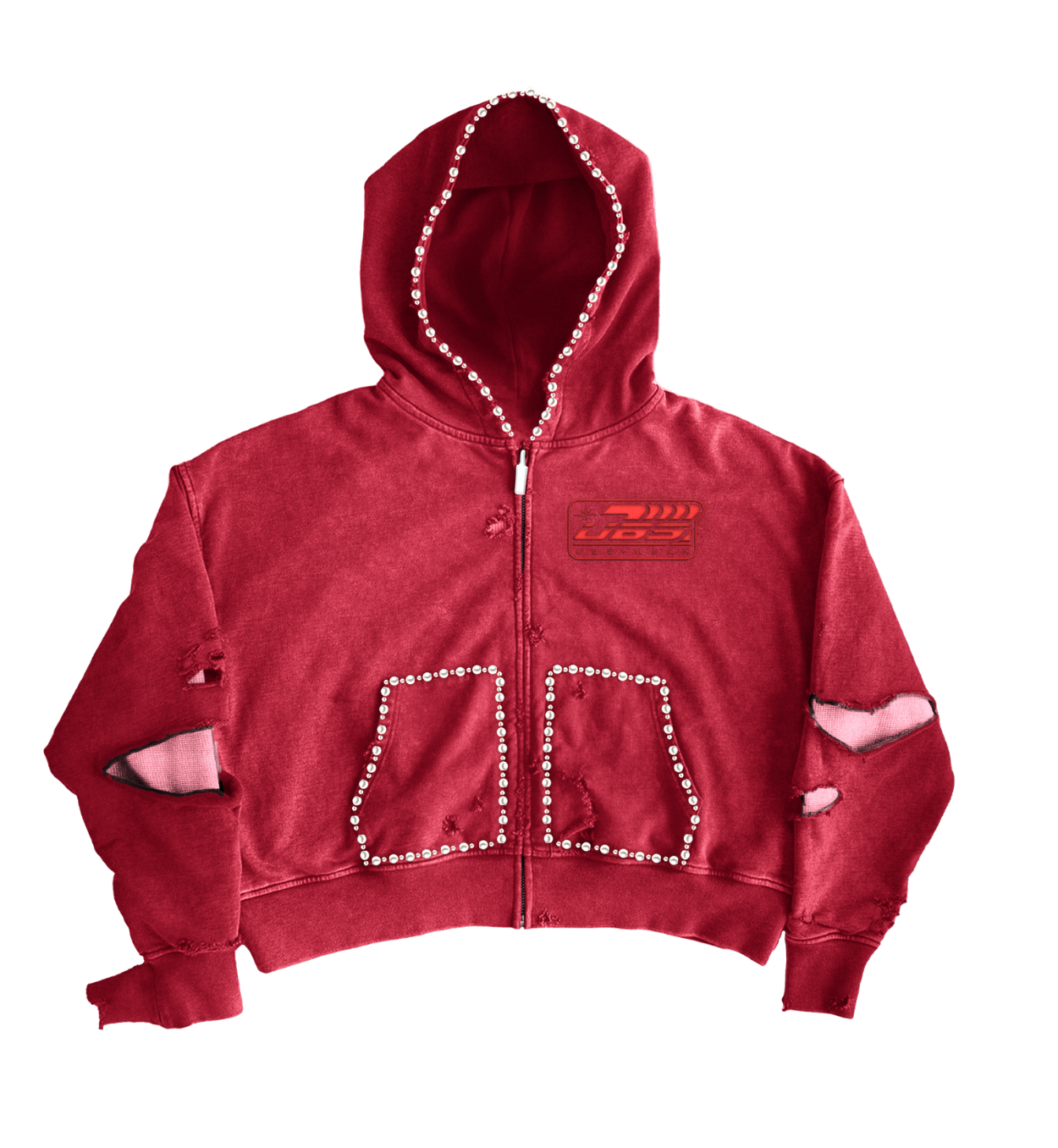 Heartbreaking Cropped Hoodie