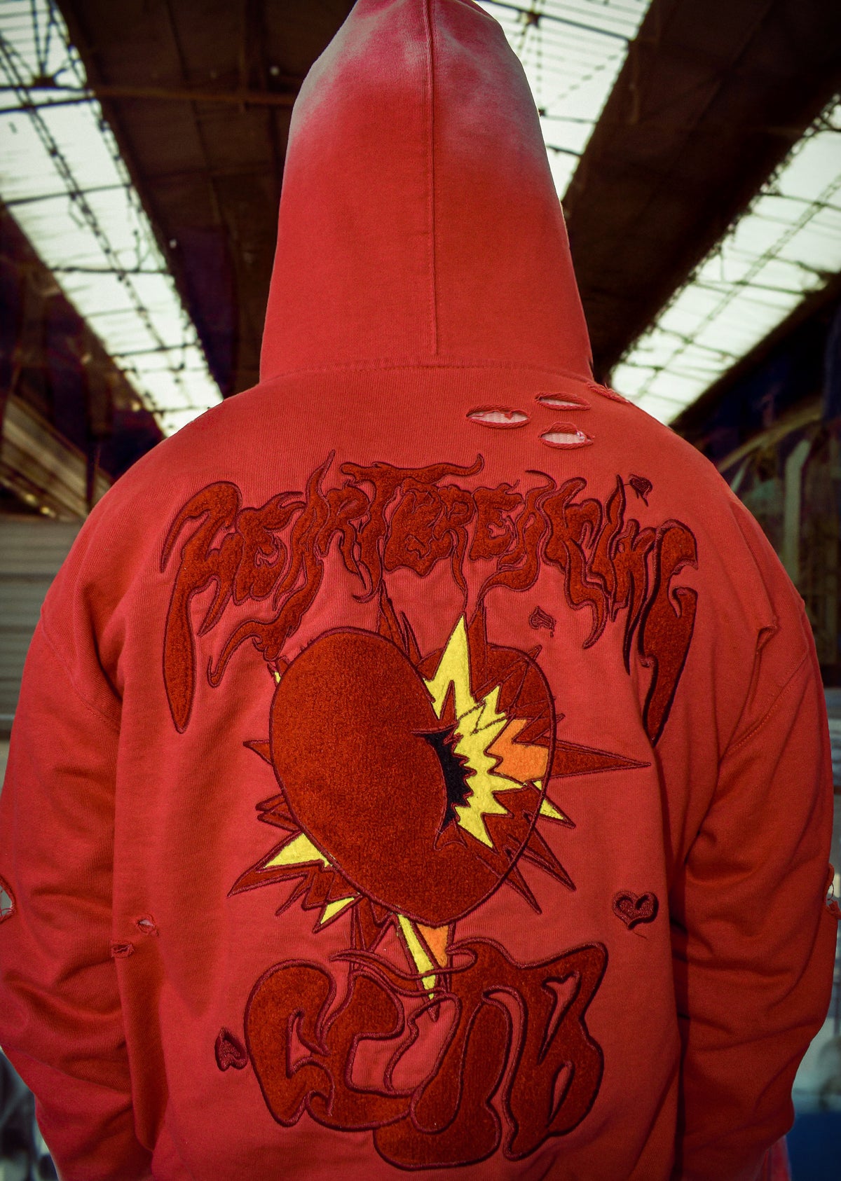 Heartbreaking Hoodie Cropped