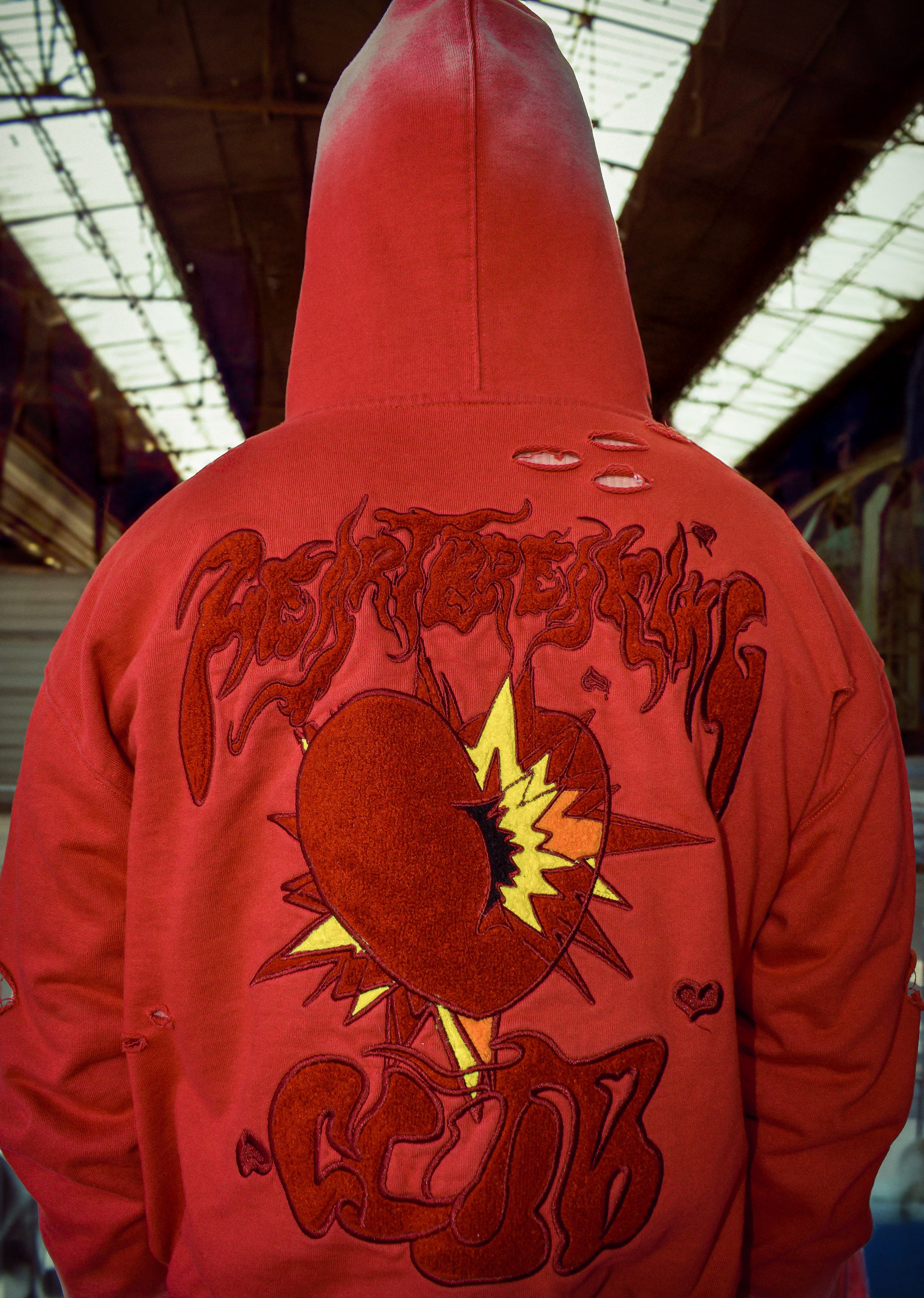 Heartbreaking Cropped Hoodie