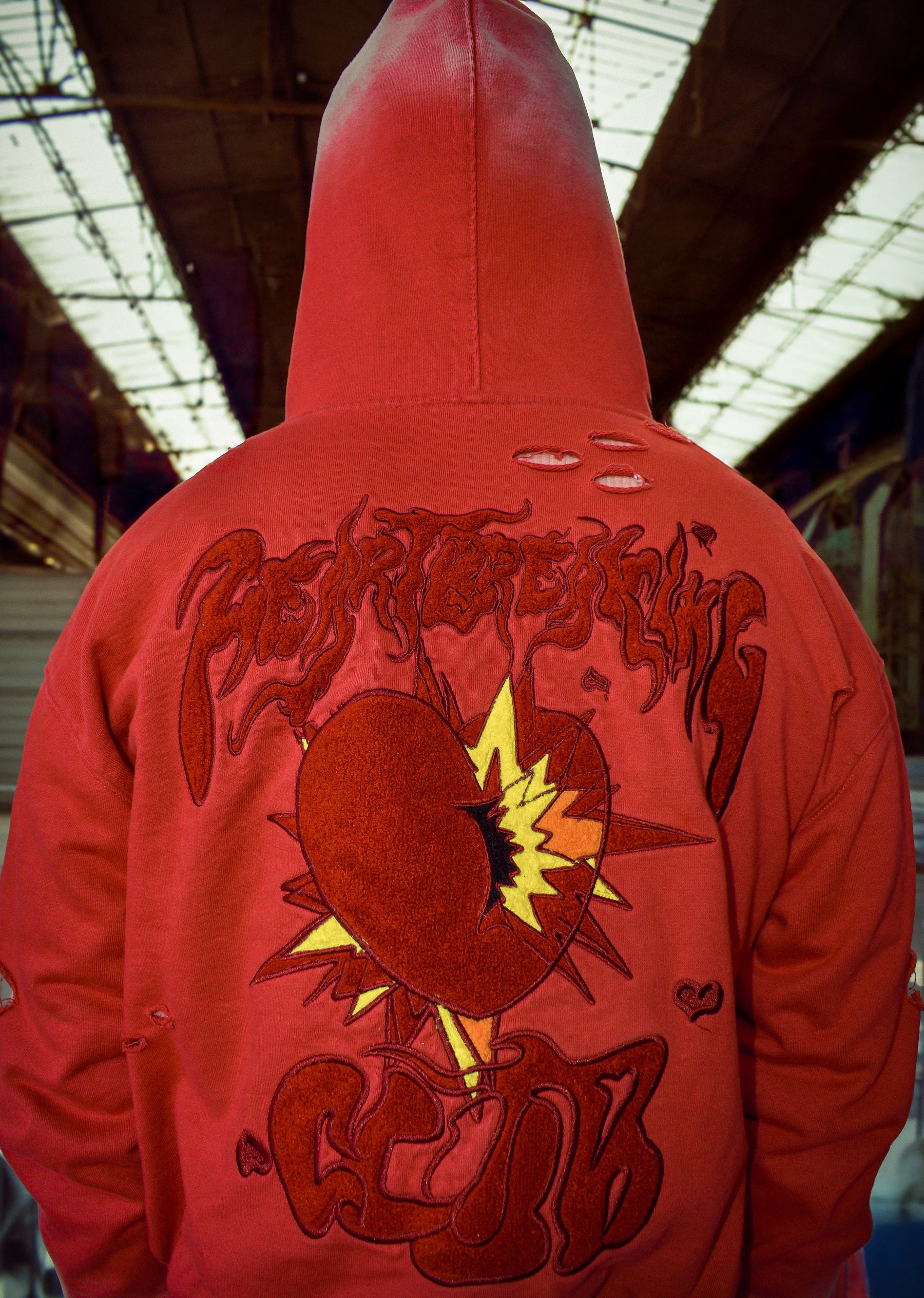 Heartbreaking Cropped Hoodie