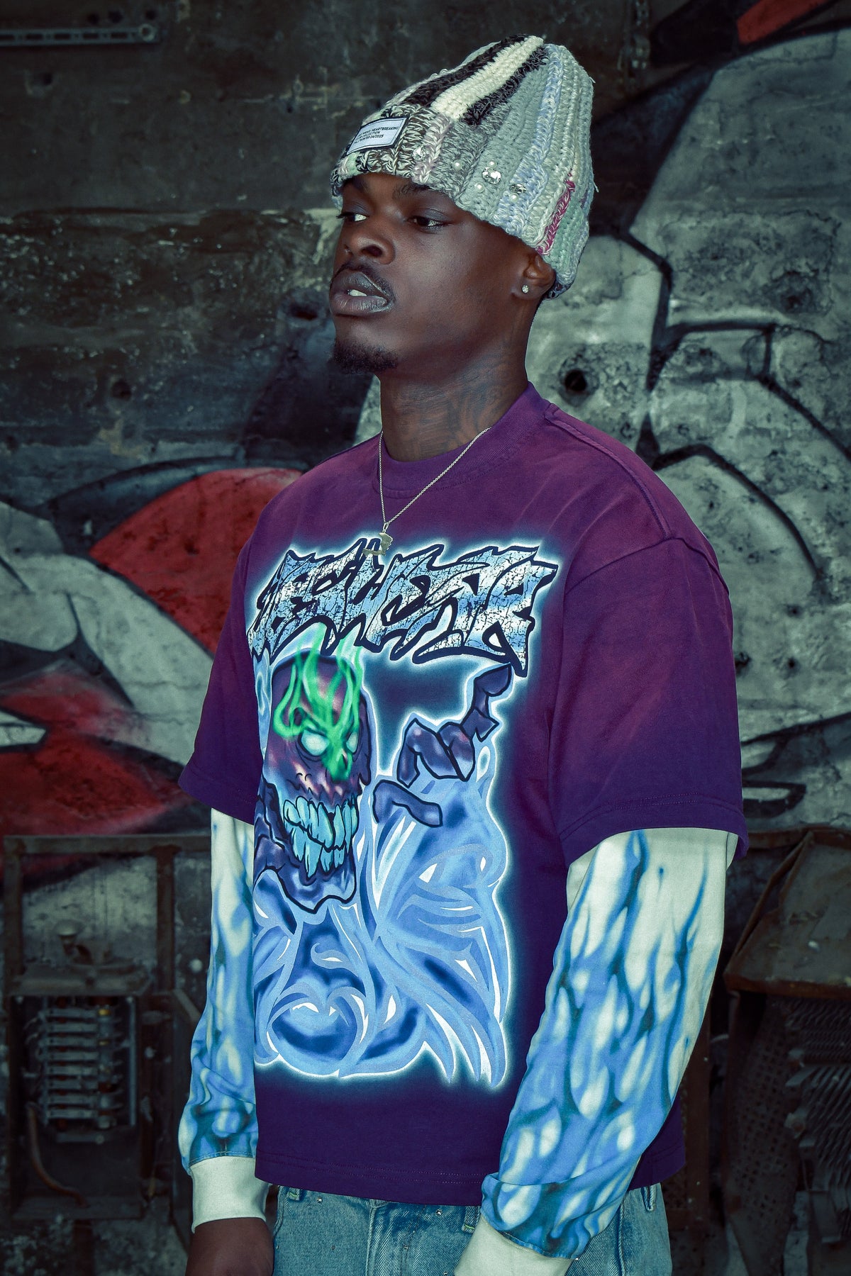 Purple Monster Double Sleeves