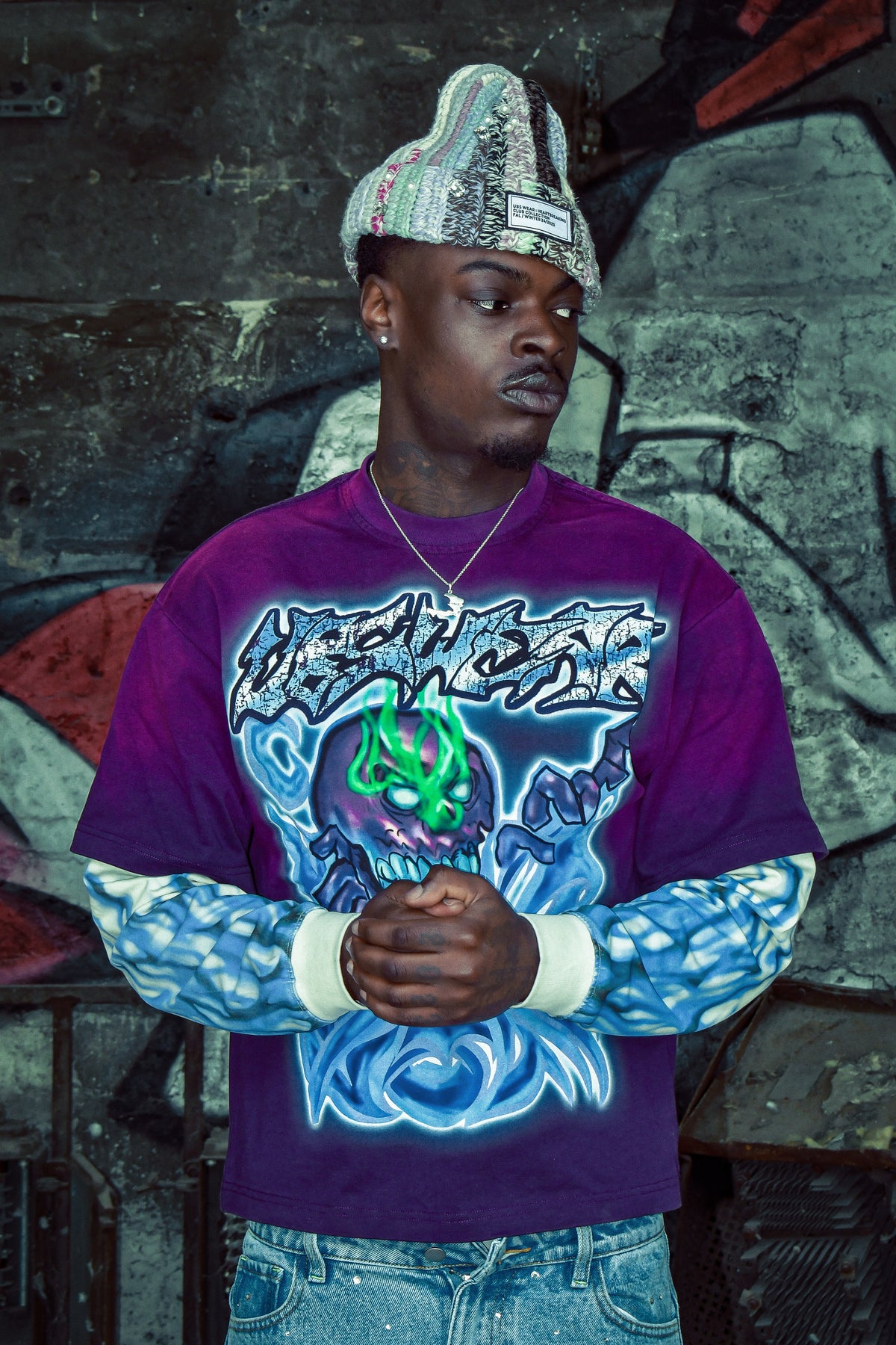 Purple Monster Double Sleeves