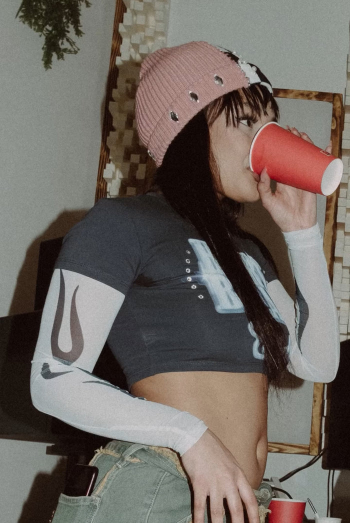 Red/ Chess Beanies Pearls